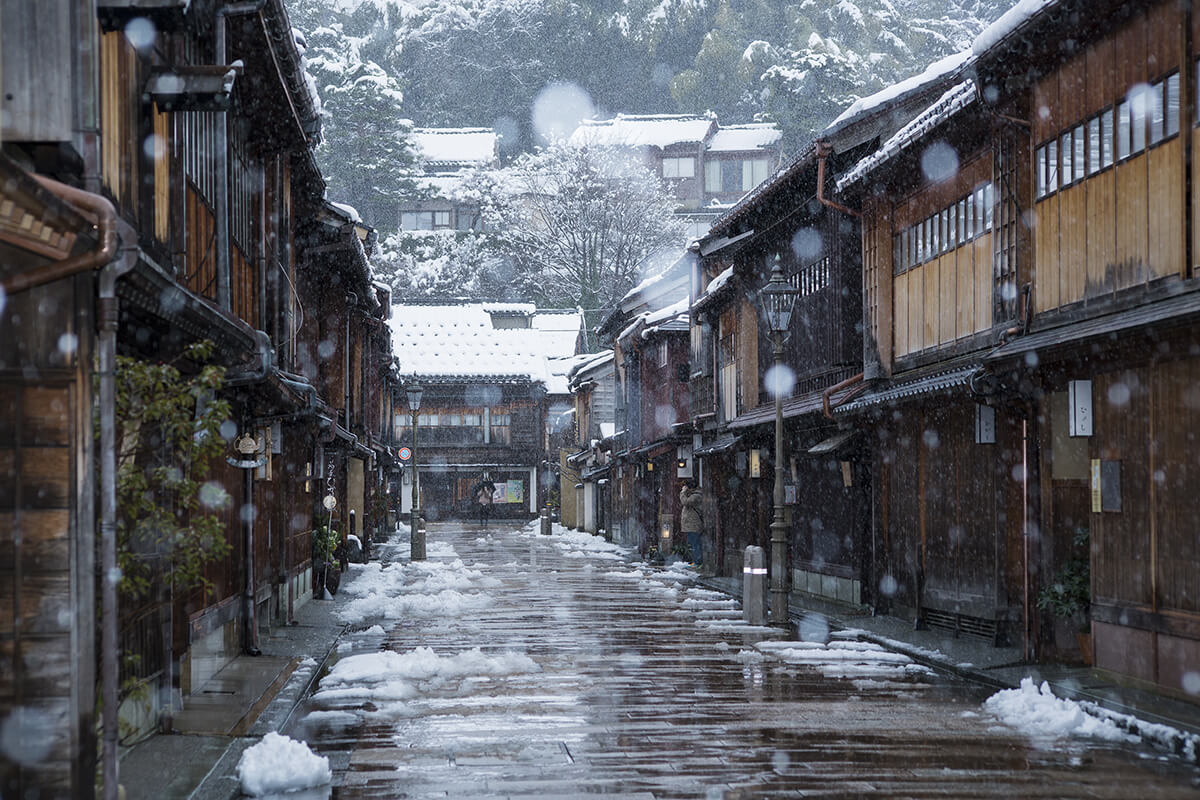 グルメ充実の冬の旅行におすすめの町家